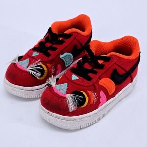 Nike Air Force 1 Low CNY Chinese New Year 2022‎ Tiger Toddler 7C Rare GUC